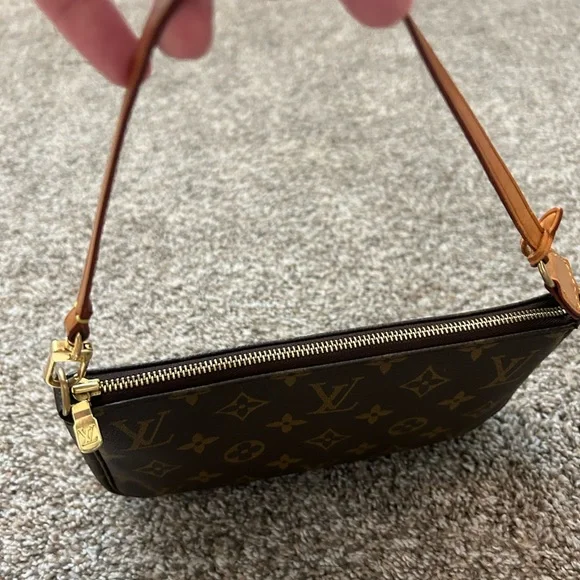 Authentic Louis Vuitton Pochette 
Code VI0070
Bought on Poshmark - Picture 9 of 11